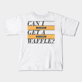Waffles? Kids T-Shirt